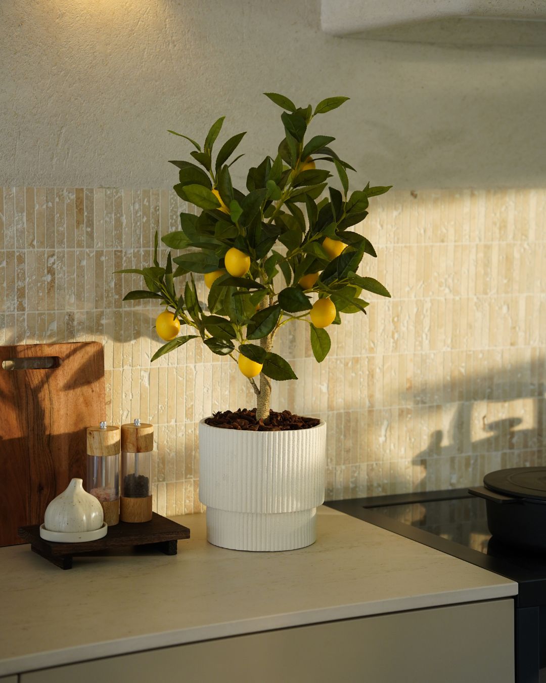 Kunstbaum Zitrone 72 cm