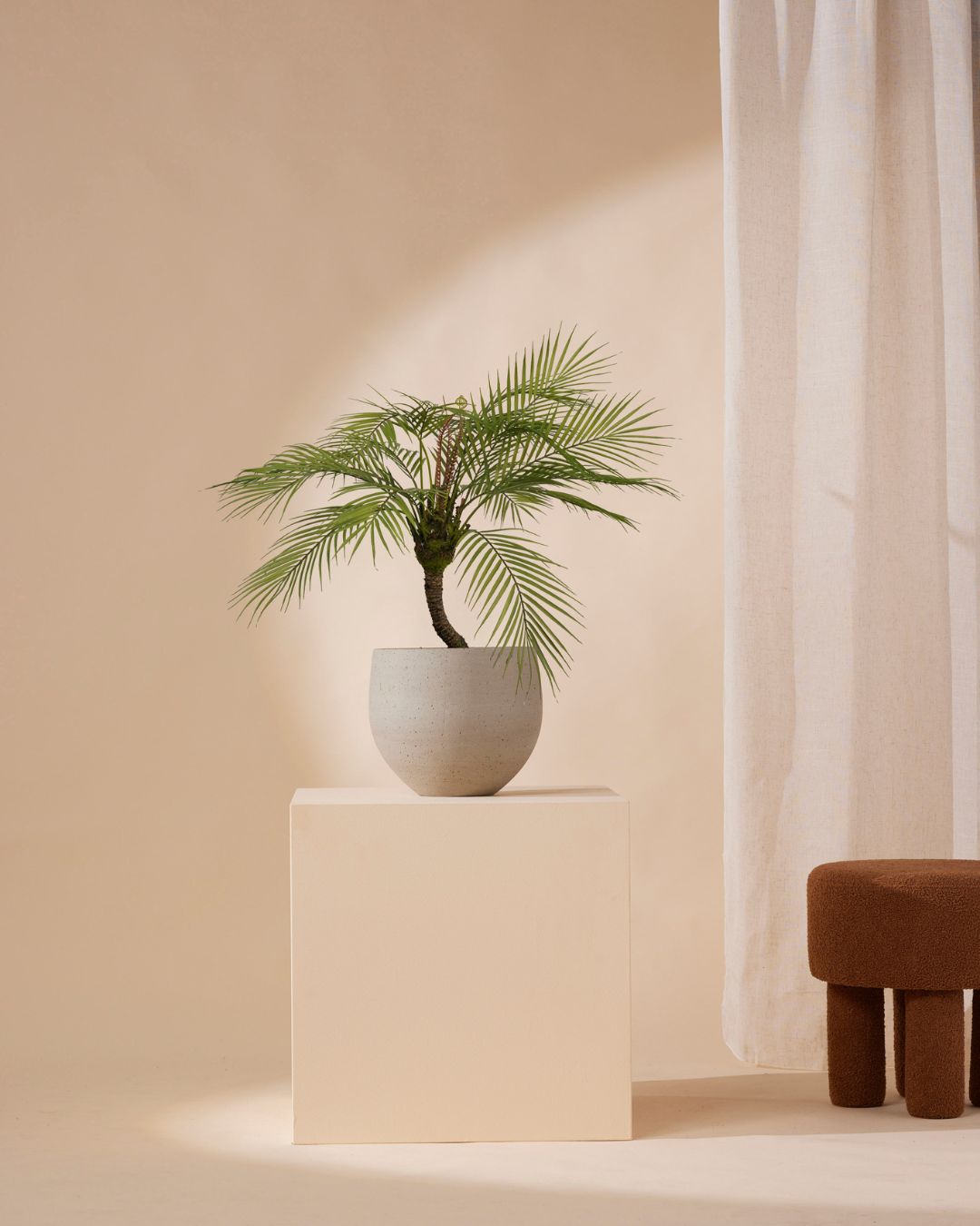 Künstliche Palme chamaedorea 85 cm