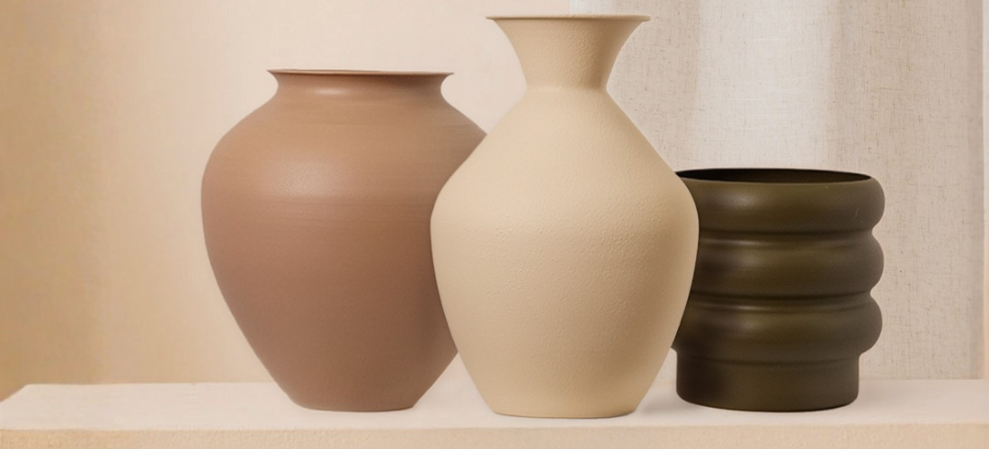 Waarom onze potten & vazen perfect zijn voor kunstbloemen