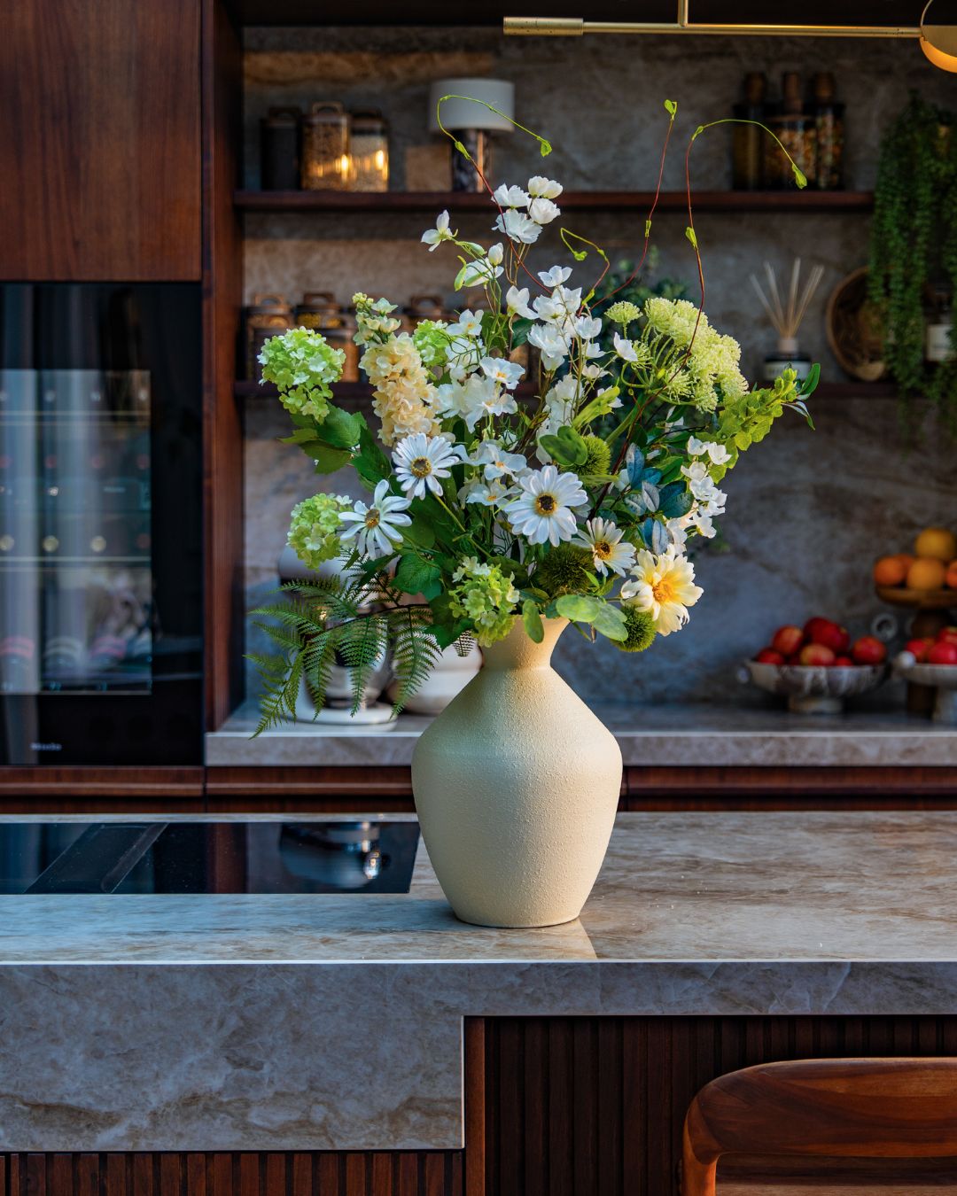 Kunstblumenstrauß Ivy