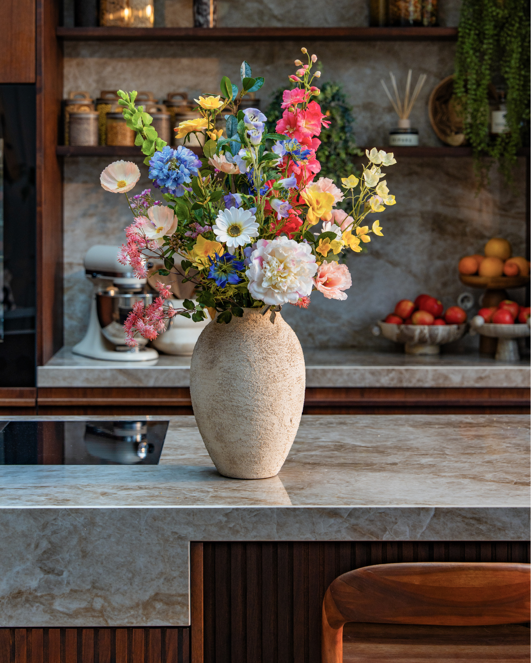 Kunstblumenstrauß Fay