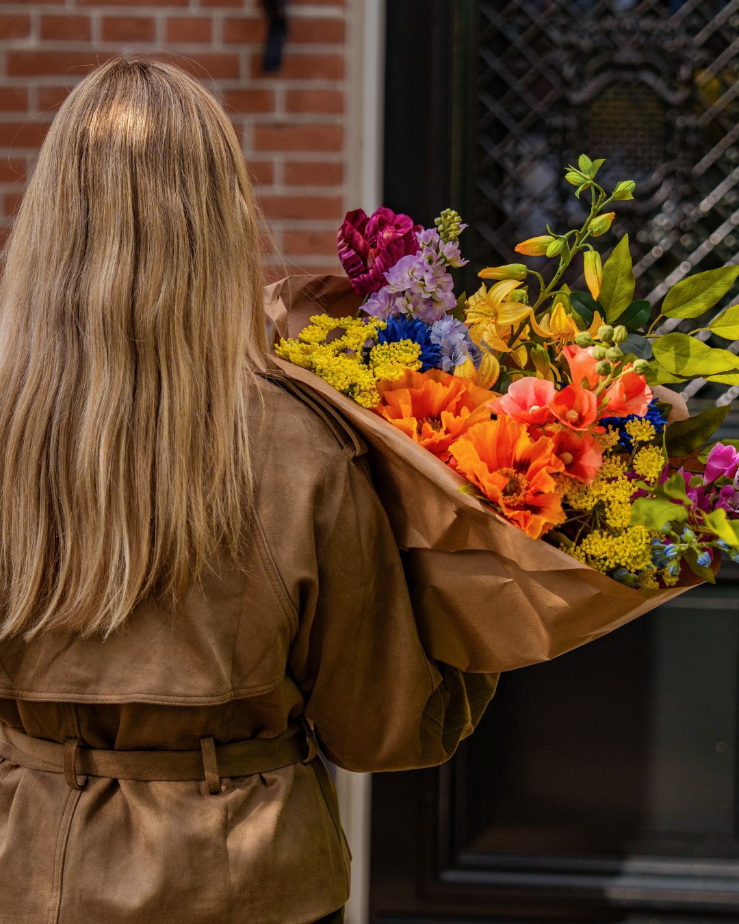 Kunstblumenstrauß Nola
