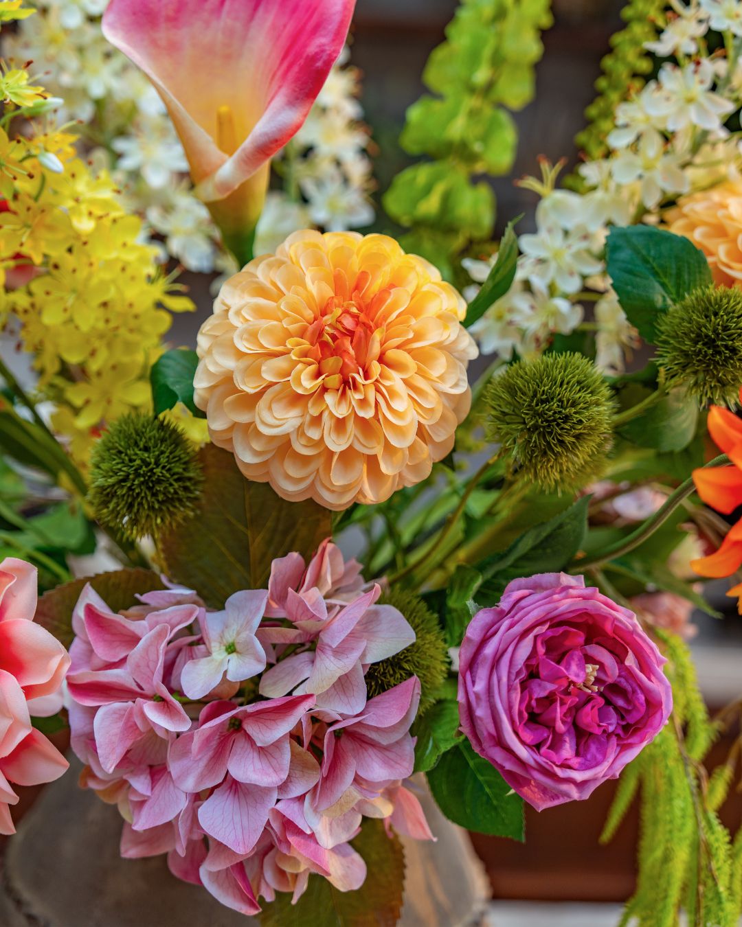 Kunstblumenstrauß Maeve