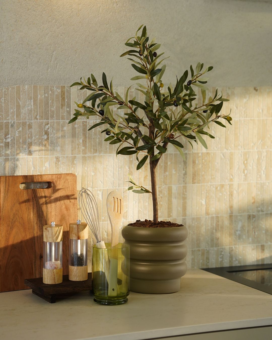 Kunstbaum Olive 65 cm