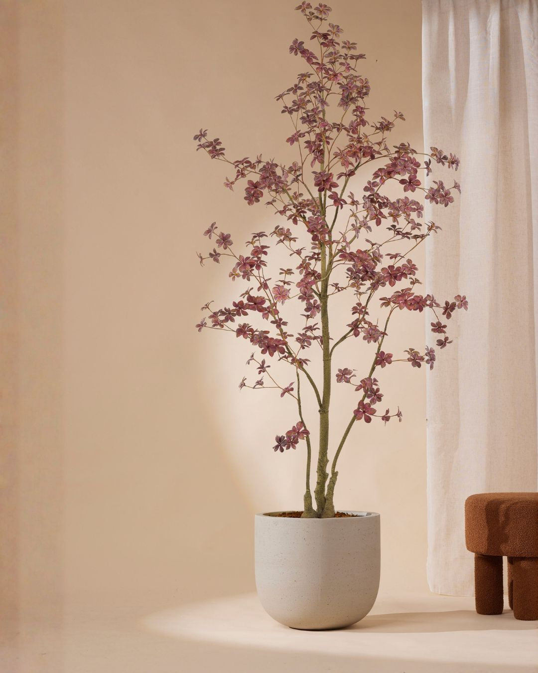 Kunstboom Tropaeolum Burgundy 210 cm