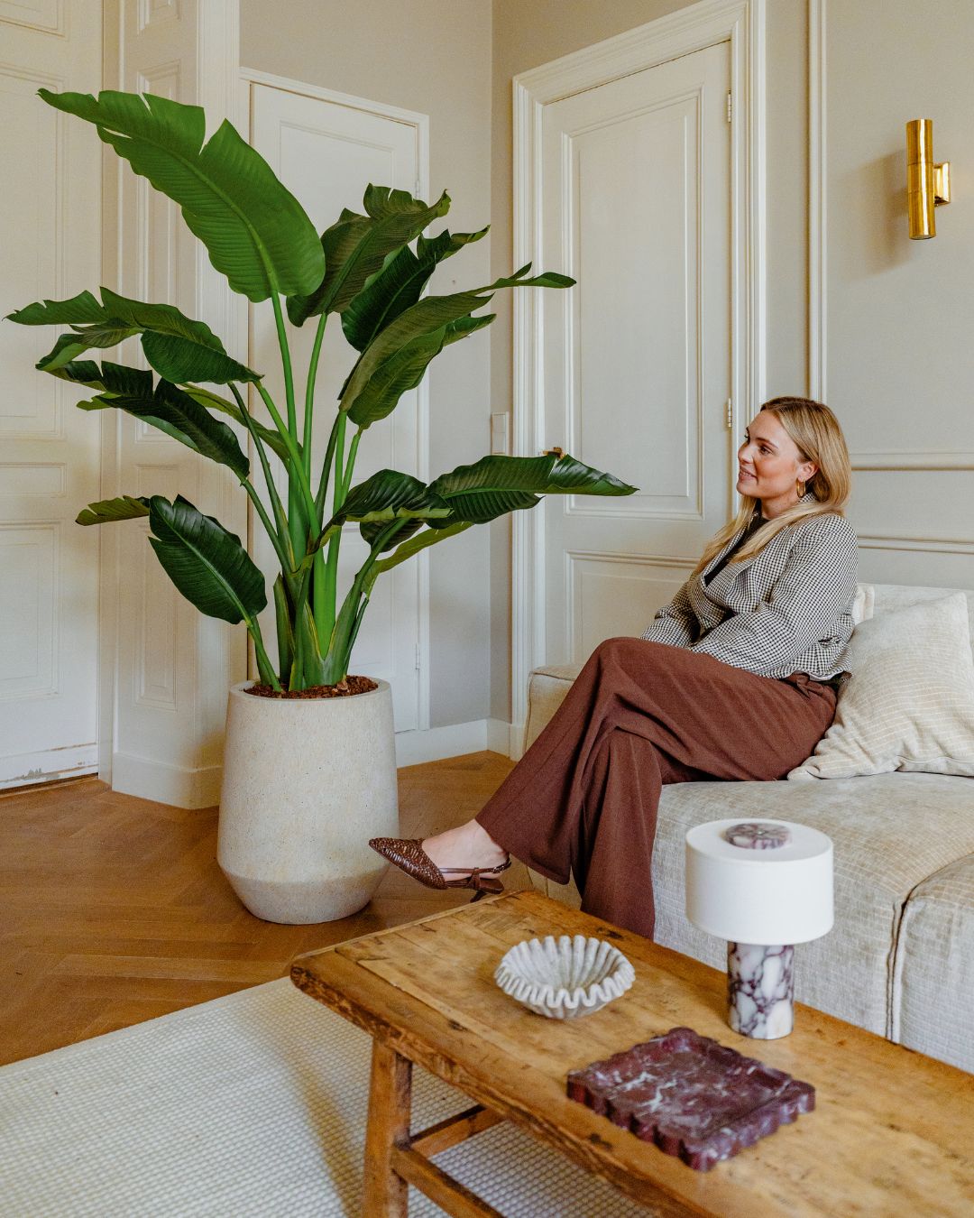 Kunstplant Strelitzia Deluxe 170 cm
