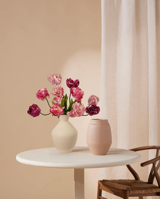 Zehn violette Tulpen 66 cm