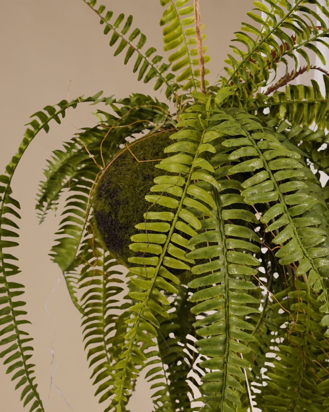 Kunst-Hängepflanze Farn 85 cm